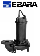 Ebara 100DL (DF) 57.5 W/C 10HP 380V Bıçaklı Atık Su Dalgıç Pompa