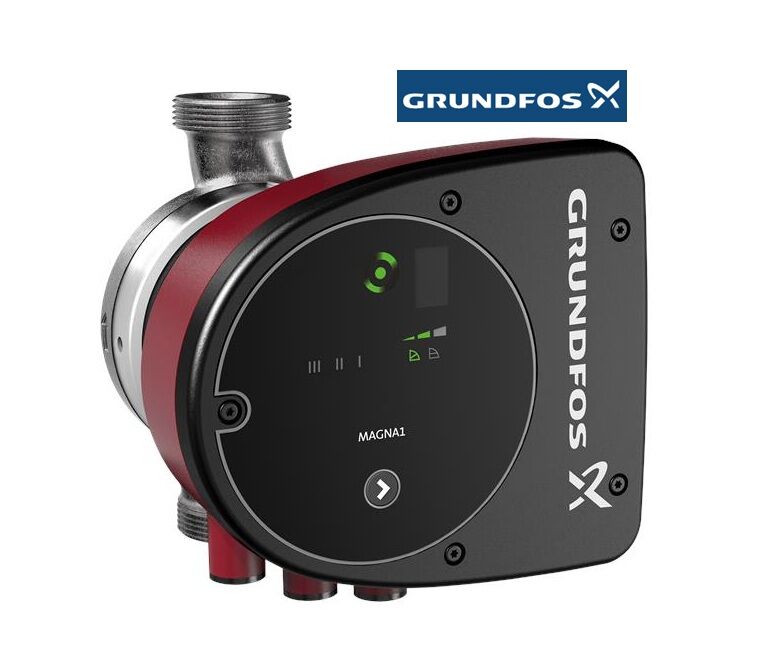 Grundfos MAGNA1 25-60 N 180mm DN25 PN10 Paslanmaz Çelik Gövdeli Dişli Tip Frekans Konvertörlü Sirkülasyon Pompası - 99221224