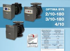 Alarko OPTIMA BYS 4/10   Flanşlı Tip Frekans Kontrollü Sirkülasyon Pompası  - Dijital Ekran