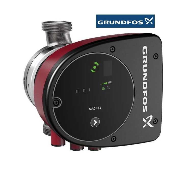 Grundfos MAGNA1 32-60 N 180mm DN32 PN10 Paslanmaz Çelik Gövdeli Dişli Tip Frekans Konvertörlü Sirkülasyon Pompası - 99221254