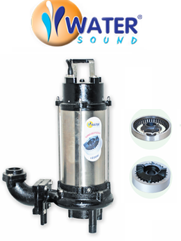 Water Sound 50U2.75S 1hp 220v Özel Süper Öğütücülü Bıçaklı Foseptik Dalgıç Pompa