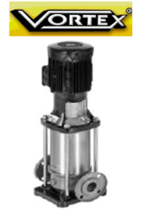 Vortex VDS S/S 8-10 5.5hp 380v In-line Dik Milli Paslanmaz Çelik Fanlı Pompalar