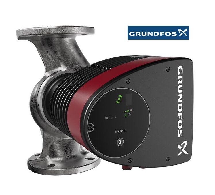 Grundfos MAGNA1 40-120 F N 250mm DN40 PN10 Paslanmaz Çelik Gövdeli Flanşlı Tip Frekans Konvertörlü Sirkülasyon Pompası - 99221325
