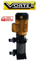 Vortex YBT 100-06 7.5hp 380v Çok Kademeli Dik Milli Kaplinli Pompal