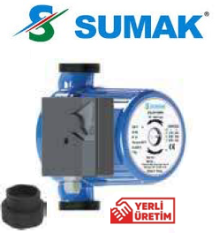 Sumak SSP3 32/8 220v 2'' Dişli Üç Hızlı Solar Sirkülasyon Pompası