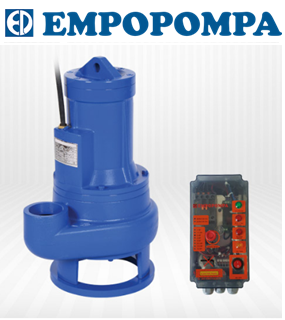 Empo SU AYGIRI 300 TC 3hp 380v Döküm Gövdeli Pis Su Dalgıç Pompa (PANOLU)
