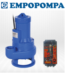 Empo SU AYGIRI 300 TC 3hp 380v Döküm Gövdeli Pis Su Dalgıç Pompa (PANOLU)