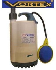 Vortex  VORX-2    0.5 Hp 220V   Plastik Gövdeli Drenaj Dalgıç Pompası (şamandıralı-içten soğutma ceketli-açık fanlı)