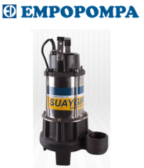 Empo SU AYGIRI 150 TK 1.5hp 380v Parçalayıcı Bıçaklı Foseptik Dalgıç Pompa Panosuz