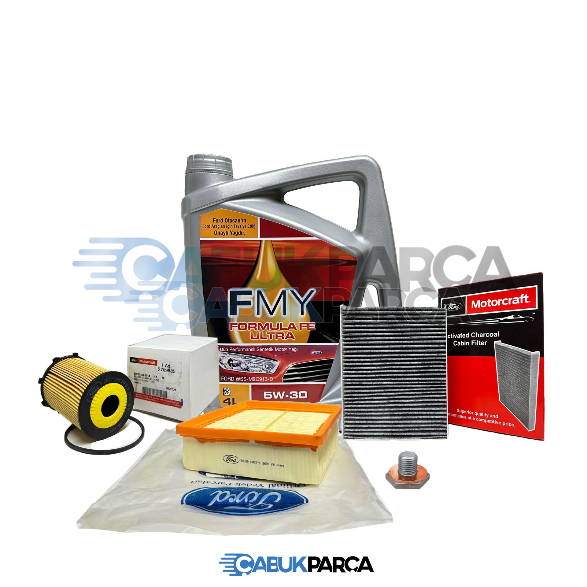 FORD COURİER YAĞ BAKIM SETİ 2014 ORİJİNAL