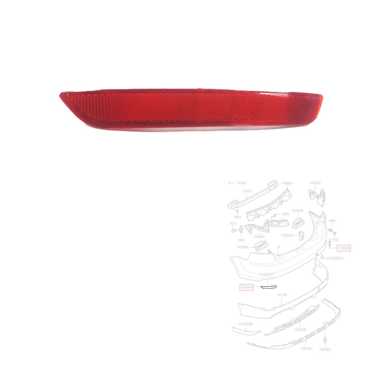 FORD MONDEO ARKA TAMPON KEDİ GÖZÜ SOL 07>