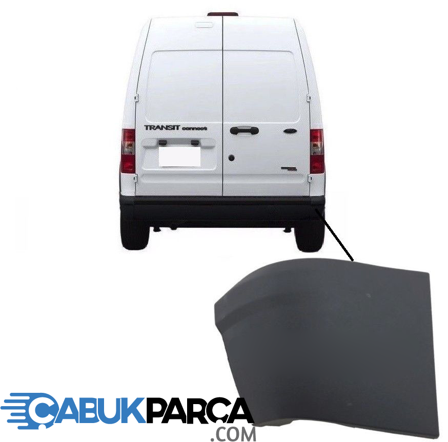FORD CONNECT ARKA TAMPON BAKALİTİ SAĞ 02>