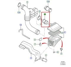 FİESTA HAVA FİLTRE SENSÖRÜ 96-