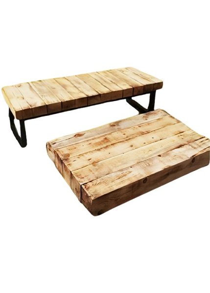 Demeter Bench Coffee Table Set