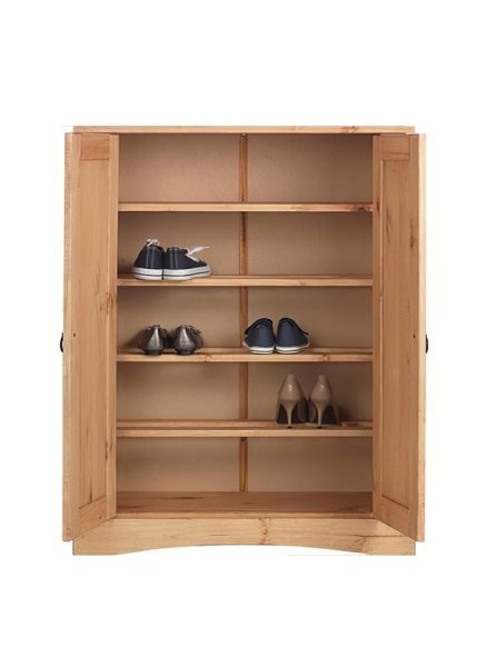 Alekto Wooden Shoe Rack