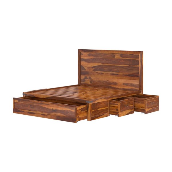 Casandra Wooden Bed