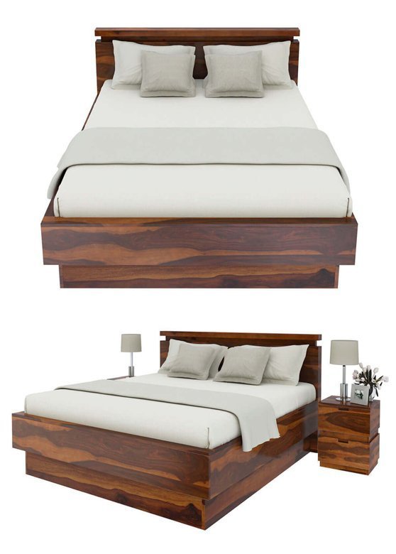 ARCAN Wooden Bed