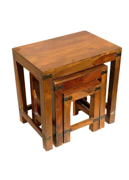 Stampi Wooden Nesting Coffee Table