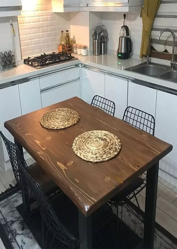 KM Enzo Ahşap Yemek Masası