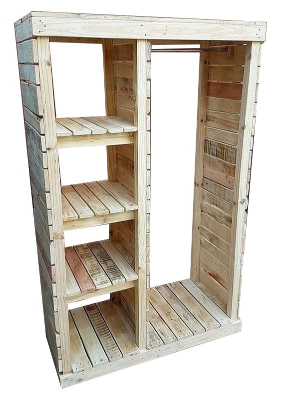 Pallet Coat Rack