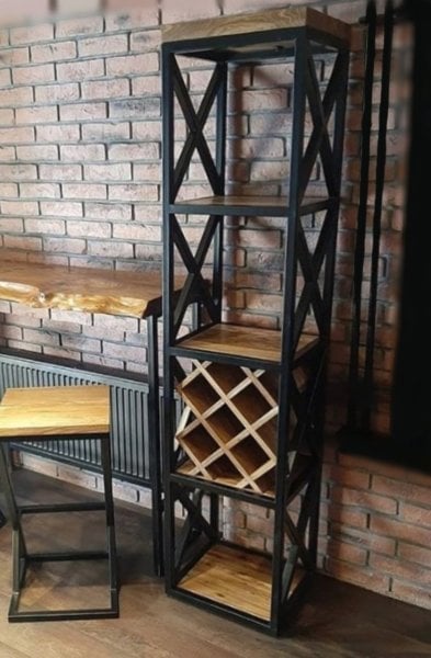 ANIL Wooden Wine Rack