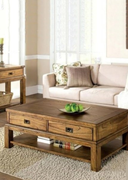 Chili Wooden Coffee Table