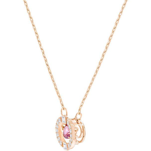 Tek Taş Rose Gold Kolye