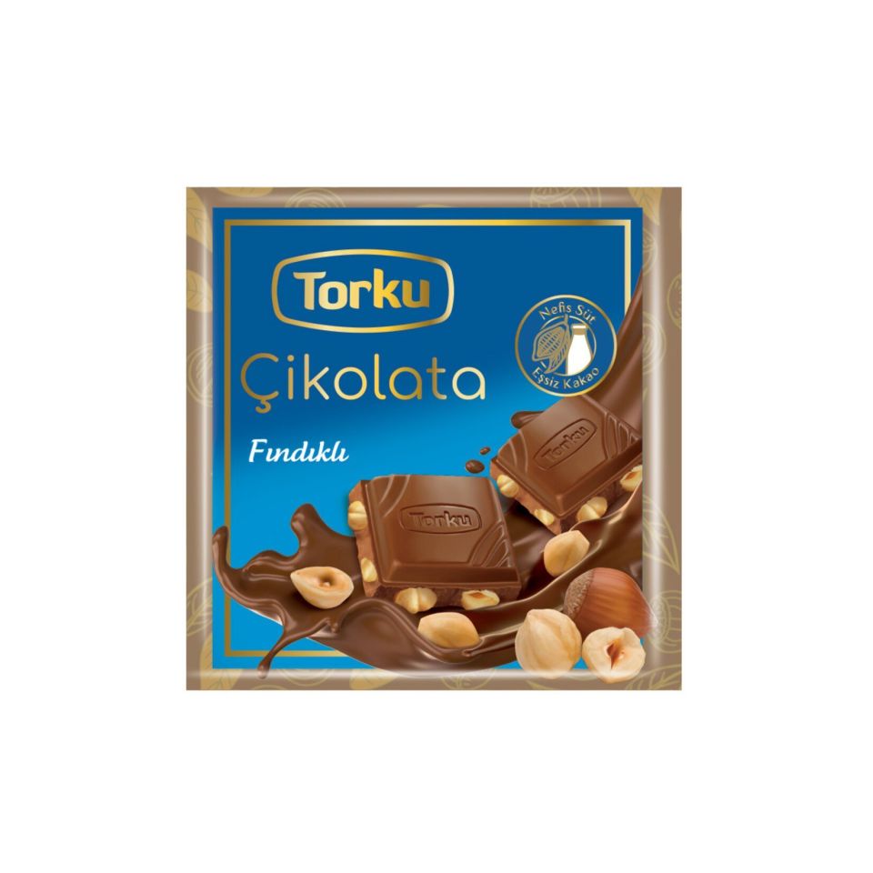 Torku Fındıklı Kare Çikolata 65 gr