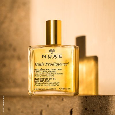 Nuxe Huile Prodigieuse 100 ml. - Çok Amaçlı Kuru Yağ (Yüz Vücut Saçlar)