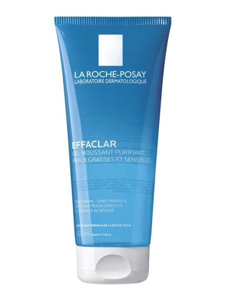 La Roche Posay Effaclar Gel 200 ml. - Yağlı ve Hassas Ciltler İçin Sabun İçermeyen Temizleyici