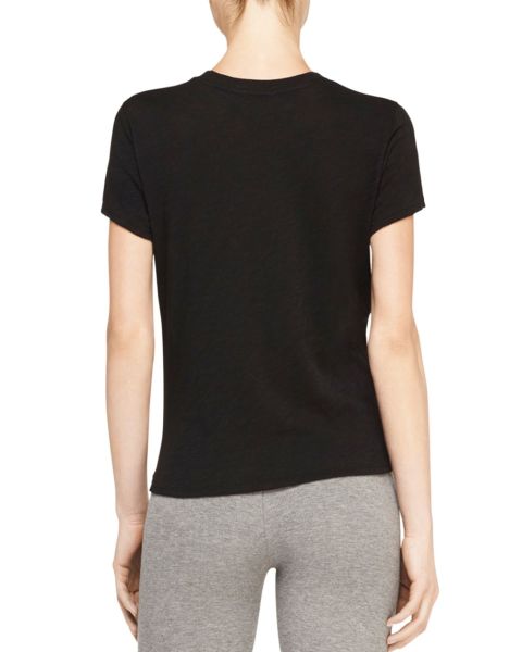 Bayan basic t-shirt Siyah - M