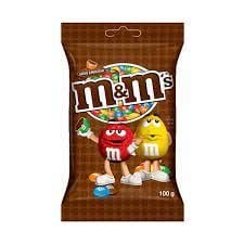 M&MS CHOCOLATE 100 GR