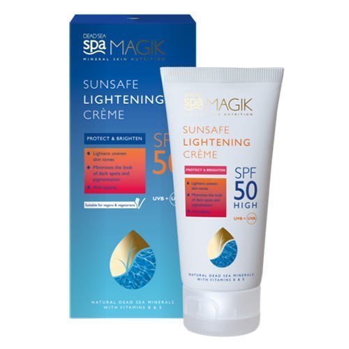 Dead Sea Spa Magik Sunsafe Lightening Creme Spf50 50 ml.