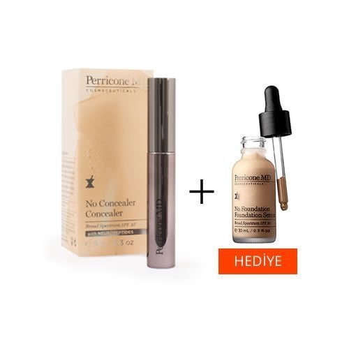 Perricone MD No Concealer Concealer Spf35 9 gr. + No Foundation Foundation Serum 10 ml. HEDİYE