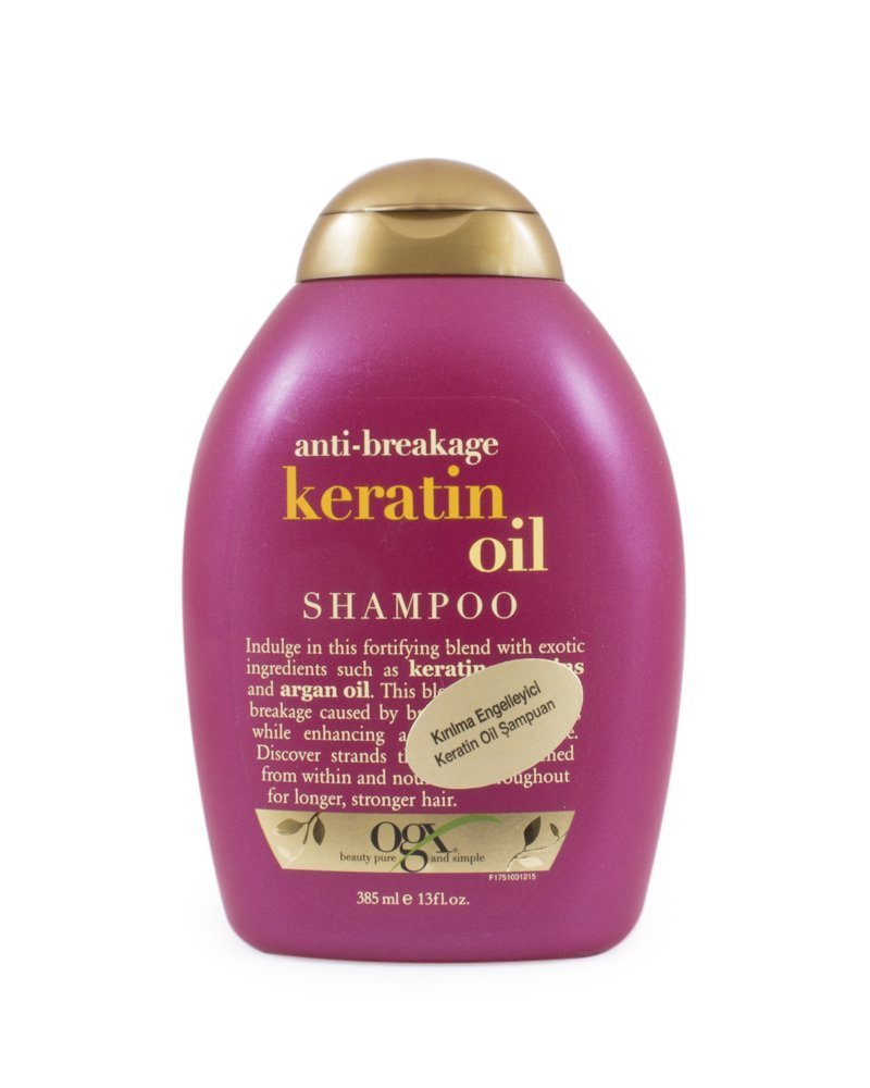 Organix Anti-Breakage Keratin Oil Shampoo 385 ml.
