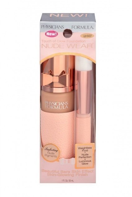 Physicians Formula Nude Wear Touch of Glow Foundation Light 6437