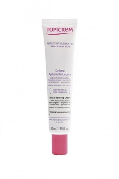 Topicrem Soothing Cream Light 40 ml.