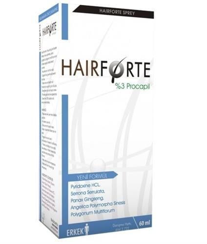 Hairforte Sprey Erkek 60 ml.