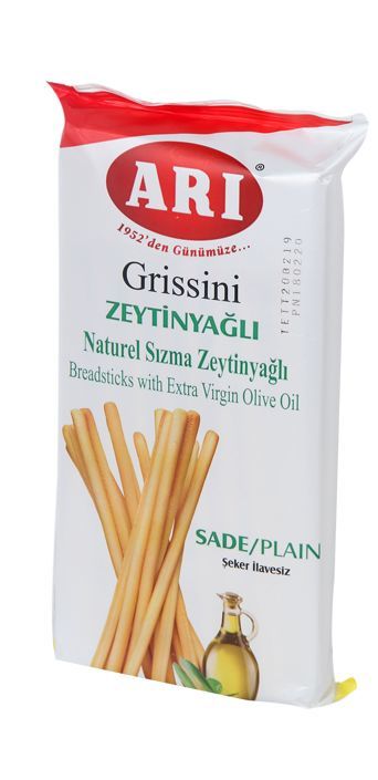 Arı Grissini Zeytinyağlı Sade 100 Gr