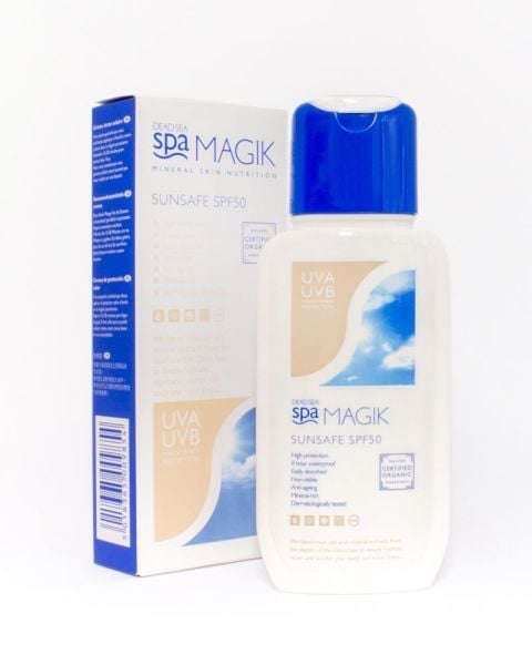 Dead Sea Spa Magik Sunsafe Spf50 150 ml.