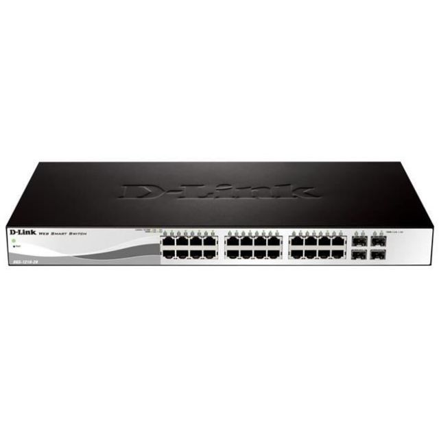 DGS-1210-28F1A DGS-1210-28/F1A 24PORT GIGA + 4SFP YON SWIC