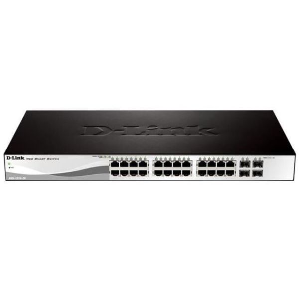 DGS-1210-28F1A DGS-1210-28/F1A 24PORT GIGA + 4SFP YON SWIC