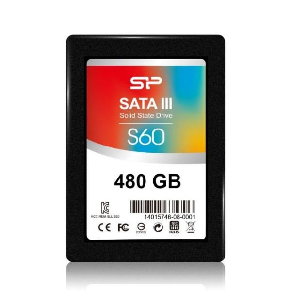 SP480GBSS3S60S25 SSD  2.5'' SATA SLIM 520/460 SATA3
