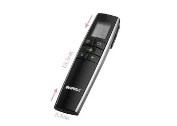 PSN-06G 2.4GHz Presenter Lazer Siyah USB Kumanda