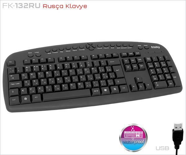 FK-132RU Rusça USB MM Kablolu Klavye
