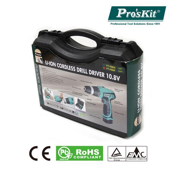 PT-1080F 10.8V 2 Hız Ayarlı Şarjlı Matkap
