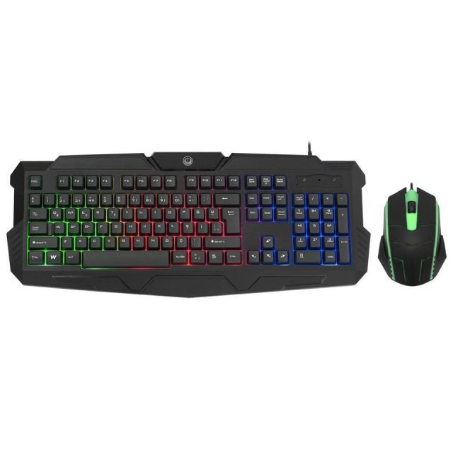 FK-G440QU Gaming Işıklı Klavye,Mouse Set