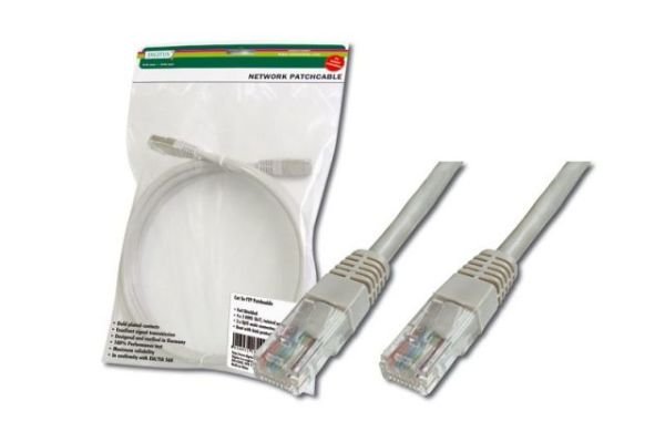 DK-1511-070 CAT5 7M UTP RJ-45 Gri Patch Network Kablosu