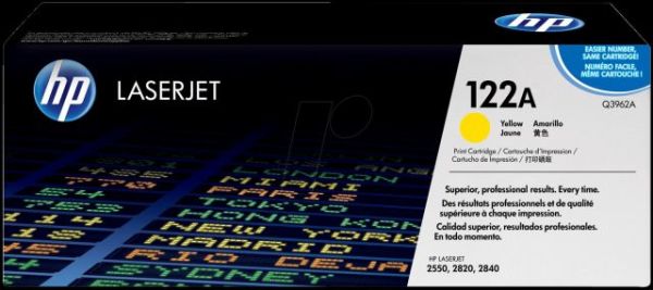 Q3962A No 122A Sarı 4000 Sayfa Lazer Toner
