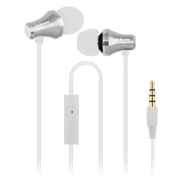 SSE-3150-B Extra Bass Mikrofonlu Beyaz Kulaklık